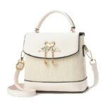 chic pu leather crocodile handbag (1)