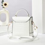 chic pu leather crocodile handbag (5)