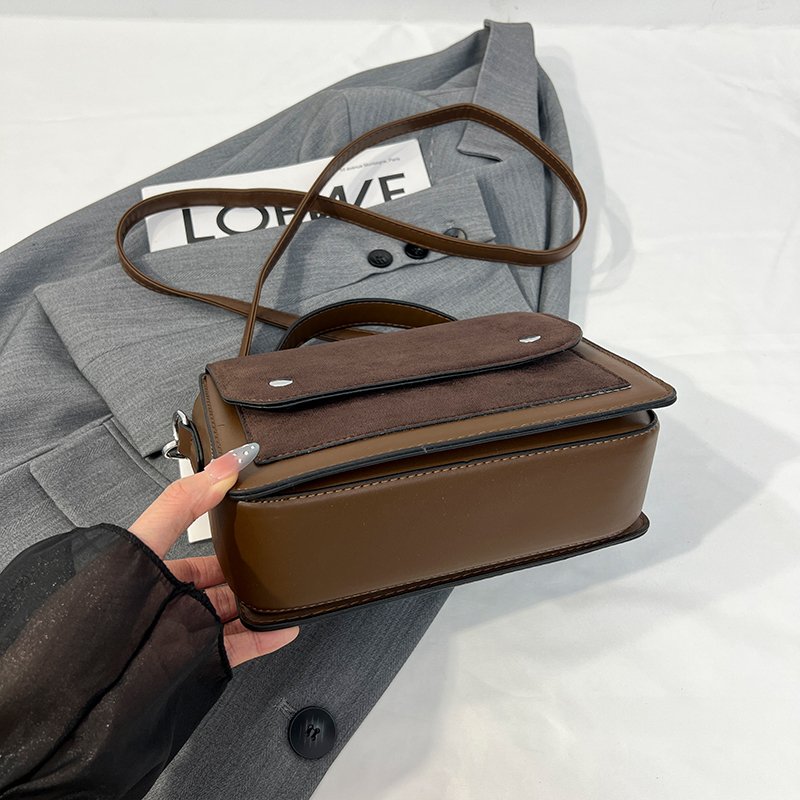 fashion pu and suede small square bag for women 7060 (11)