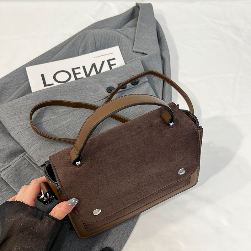 fashion pu and suede small square bag for women 7060 (13)