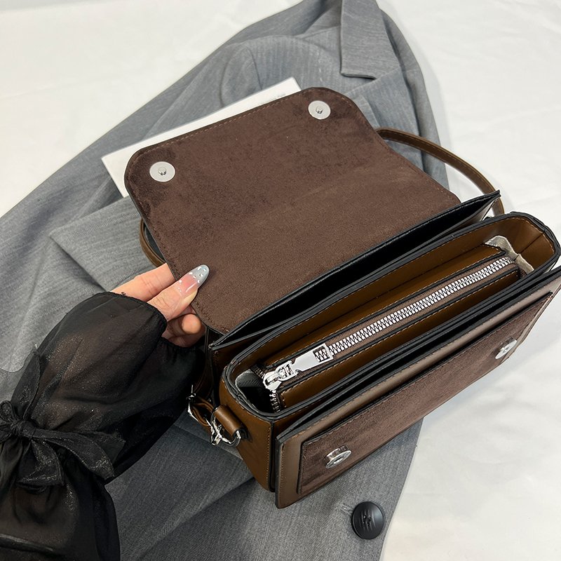 fashion pu and suede small square bag for women 7060 (16)