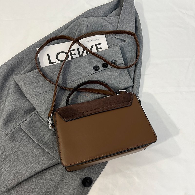 fashion pu and suede small square bag for women 7060 (8)