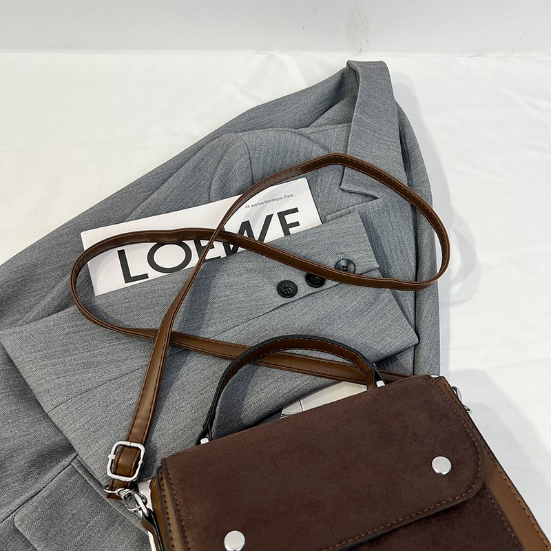 fashion pu and suede small square bag for women 7060 (9)