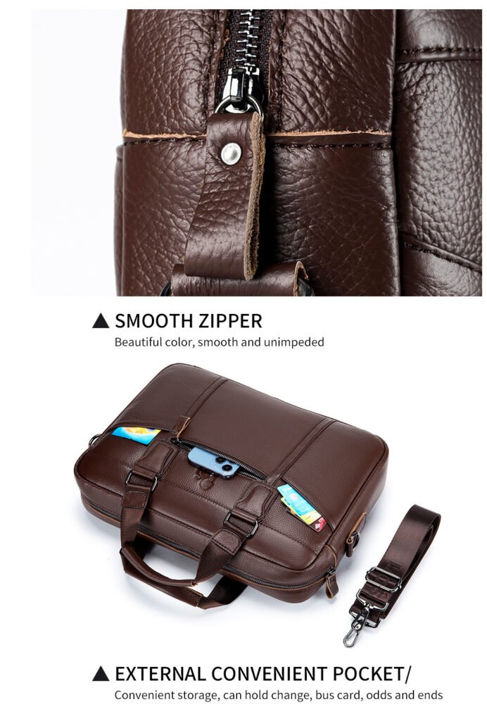 genuine leather briefcase for men (12)