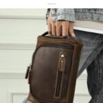 genuine leather toiletry bag (1)