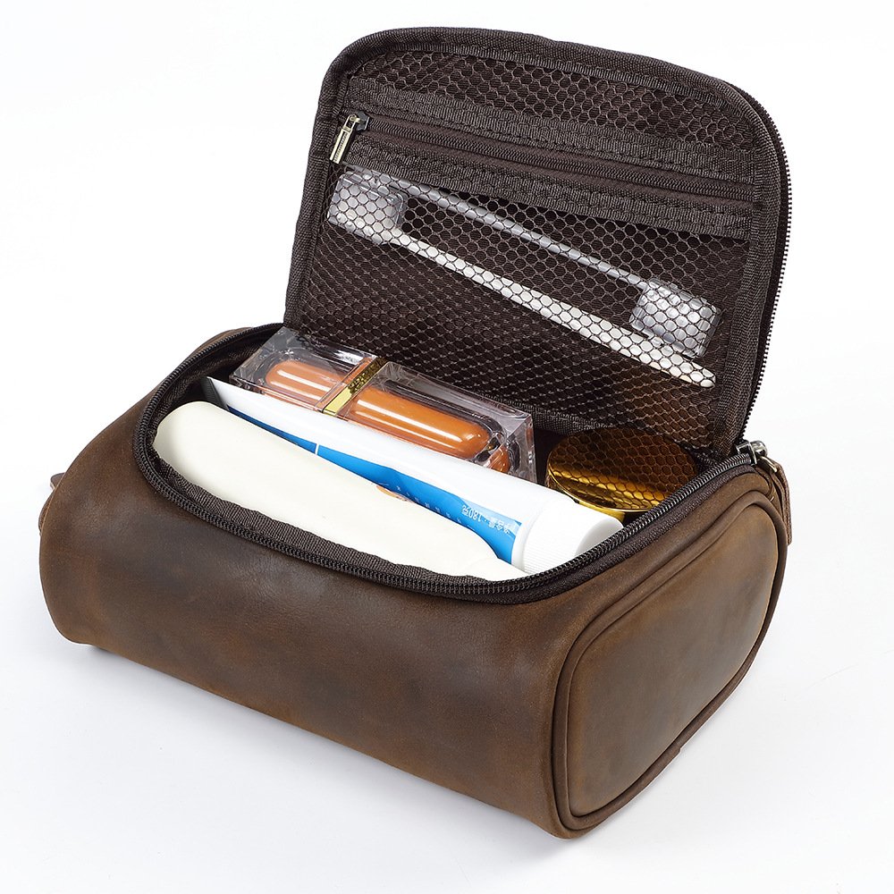 genuine leather toiletry bag (3)