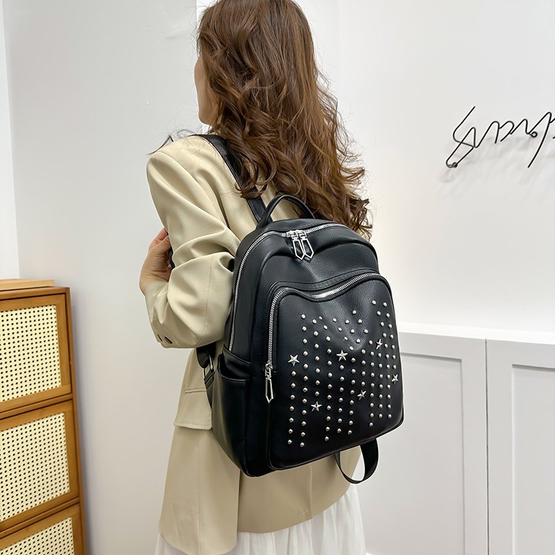 studded backpack women 6644