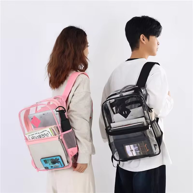 Youth Fashion Clear PVC Backpack main 03