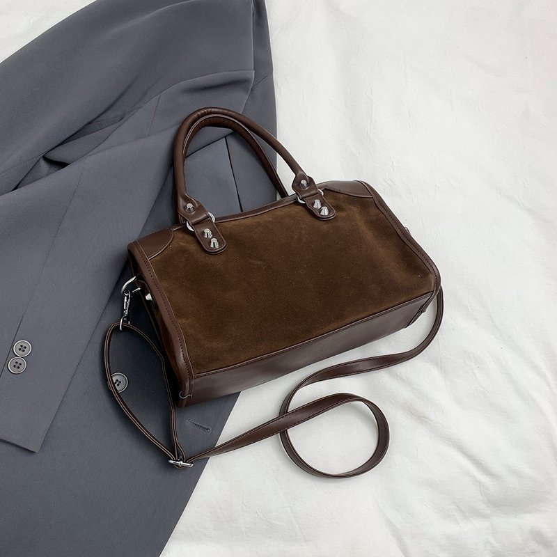 pu leather studded boston bag 9027 (10)