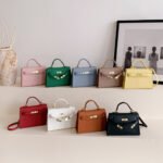 stylish pu leather handbag 1007 2 (1)