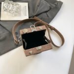 vintage pu leather box bag 6228 (17)