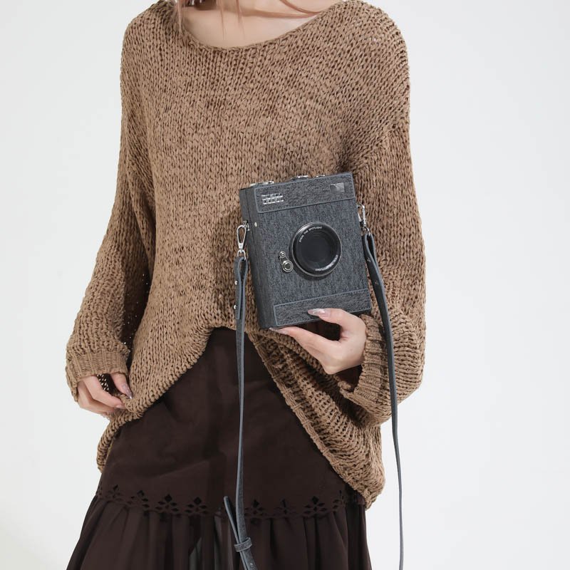 vintage pu leather box bag 6228 (2)