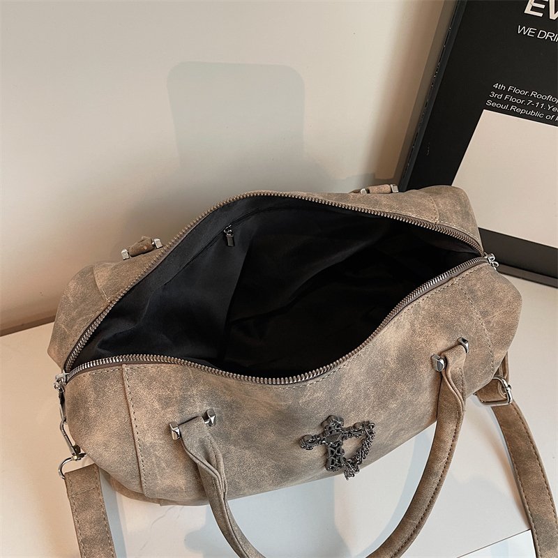 Vintage PU Leather Crossbody Handbag 6658 6