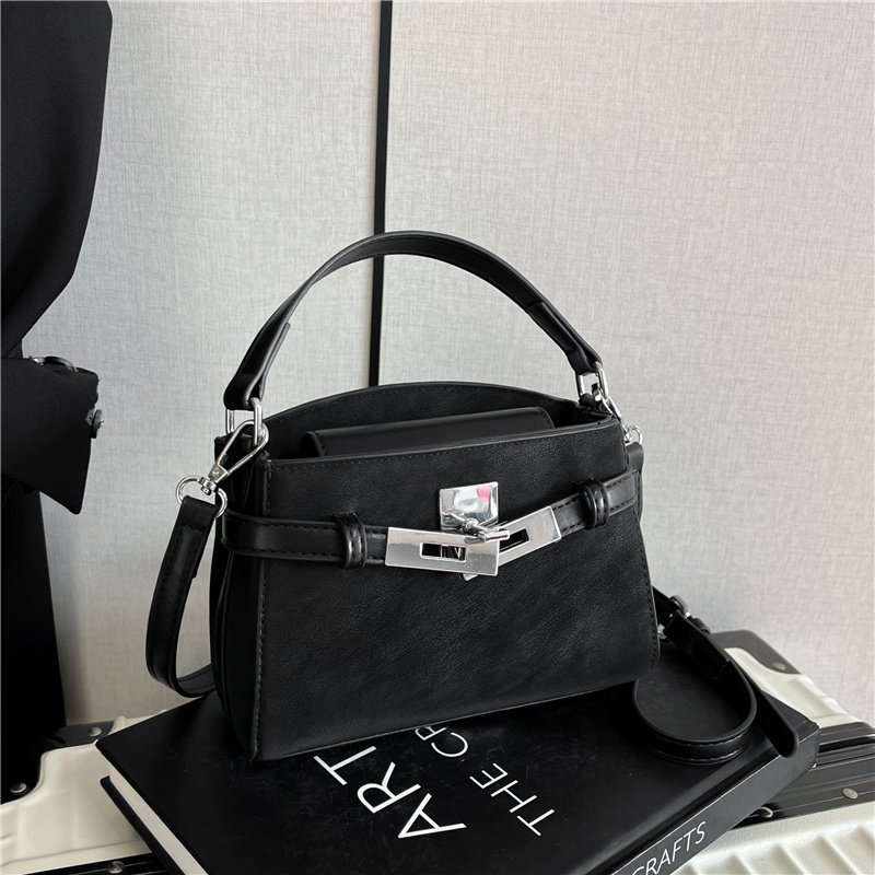 small square lock closure bag women 727 (3)