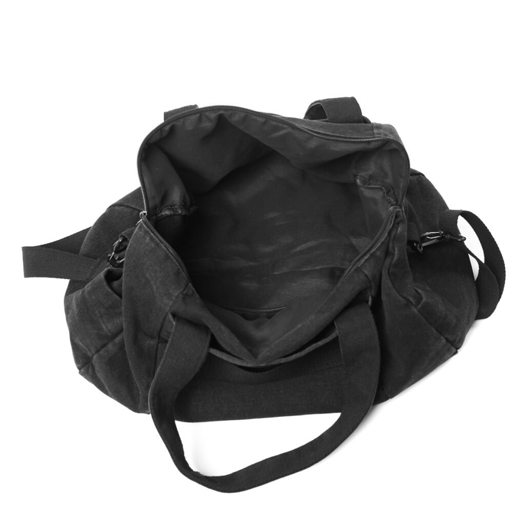 vintage wash denim canvas bag 0215 (10)