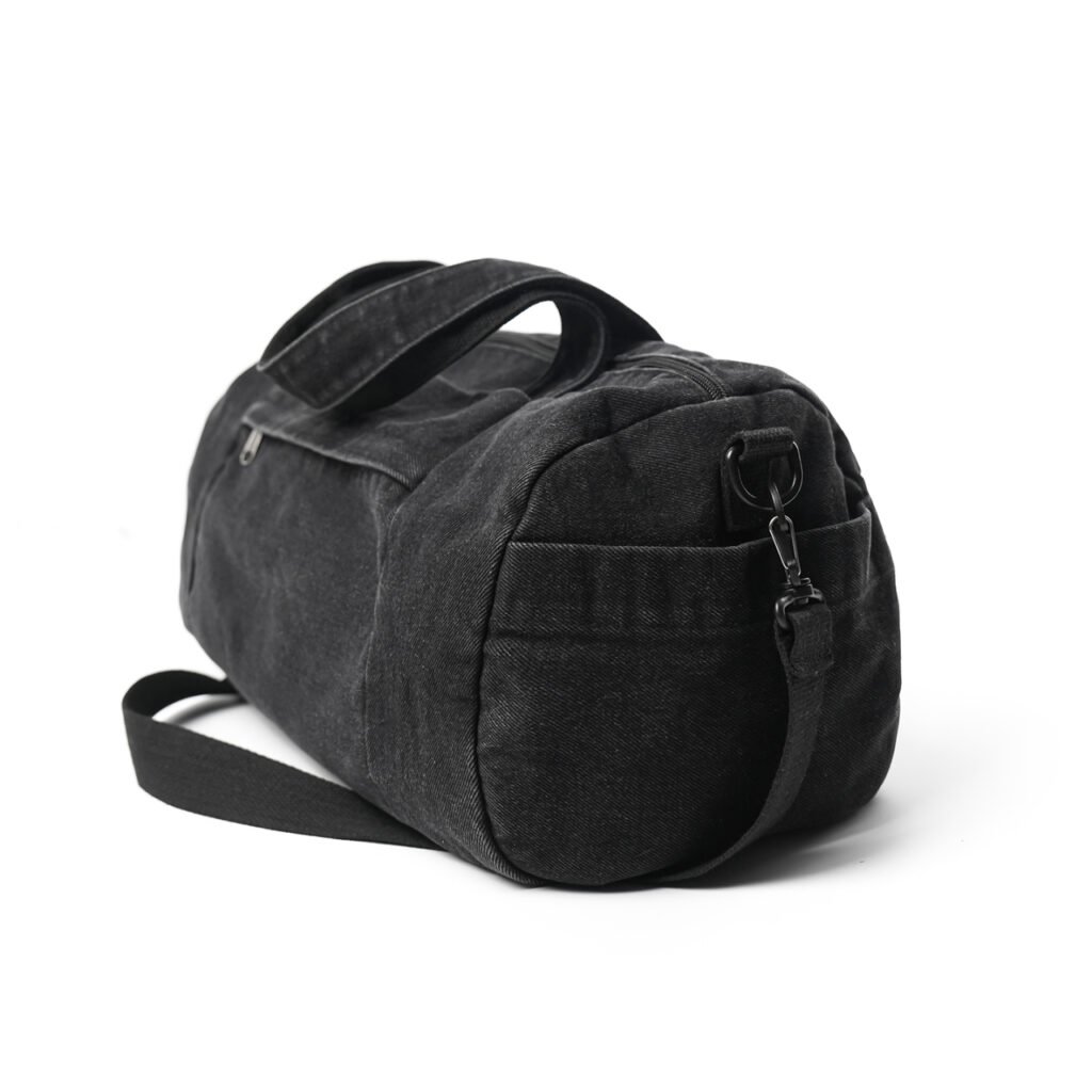 vintage wash denim canvas bag 0215 (4)