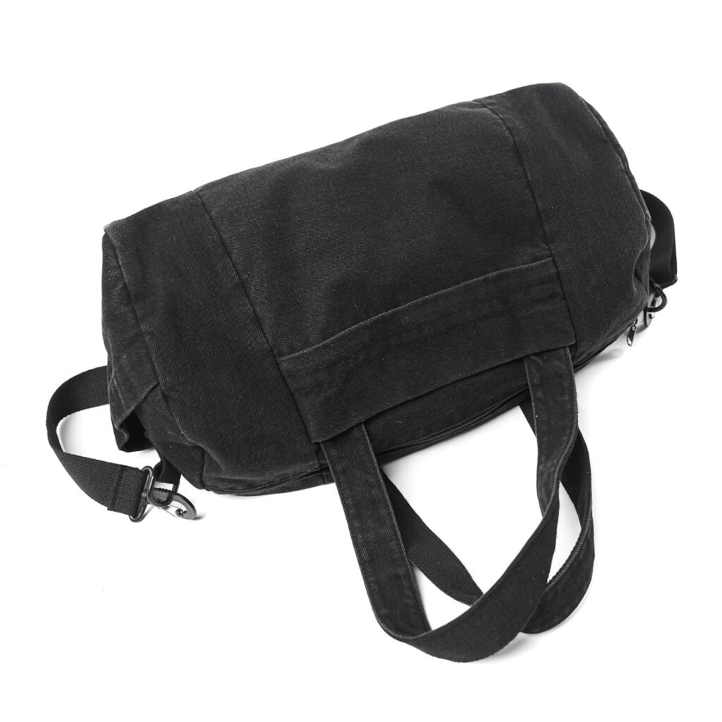 vintage wash denim canvas bag 0215 (7)