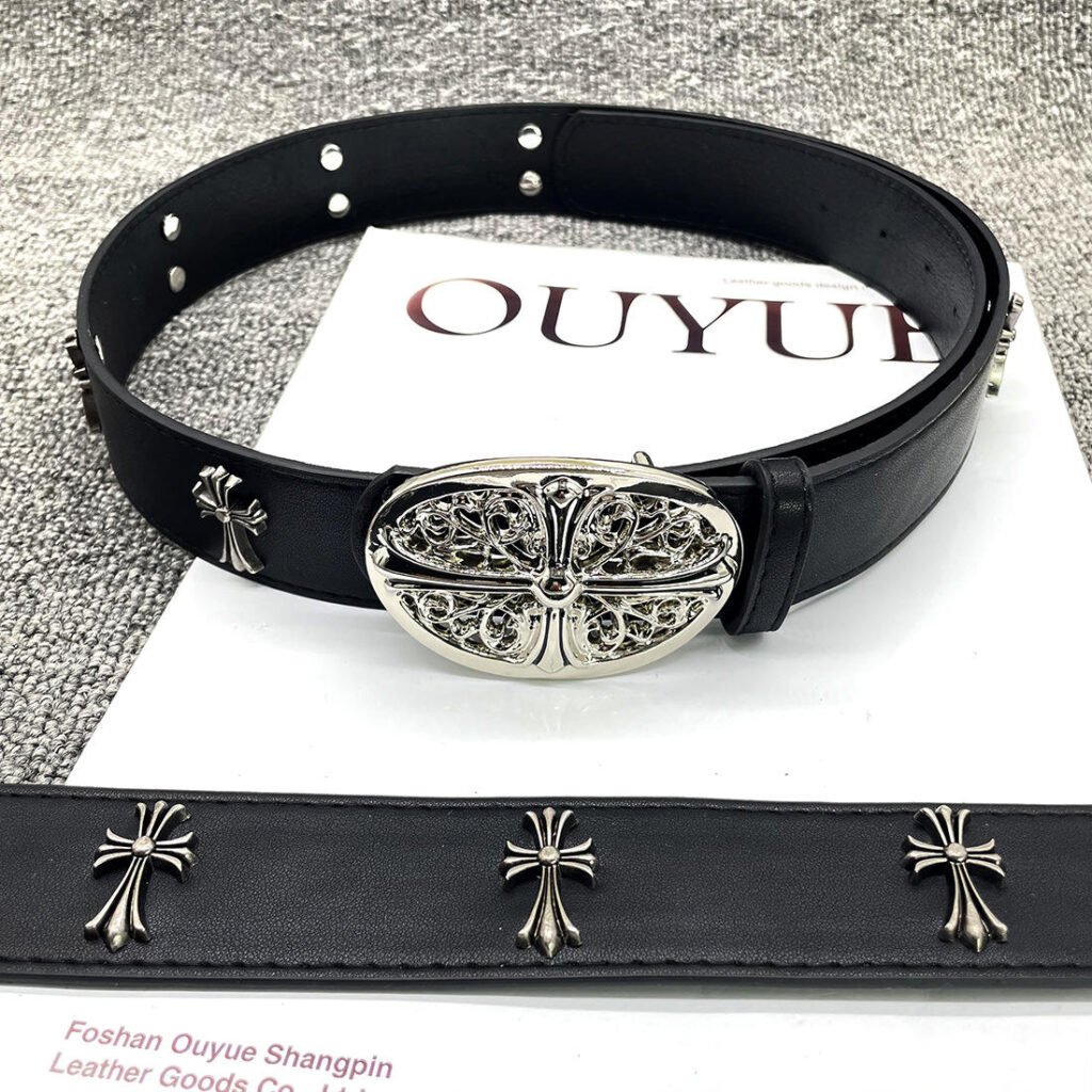 sku 15 black cross oval studded holy sword