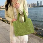 large capacity woven straw tote bag 6208 (3)