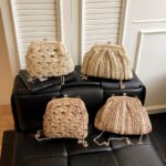 shell straw woven crossbody bag 9057 (12)