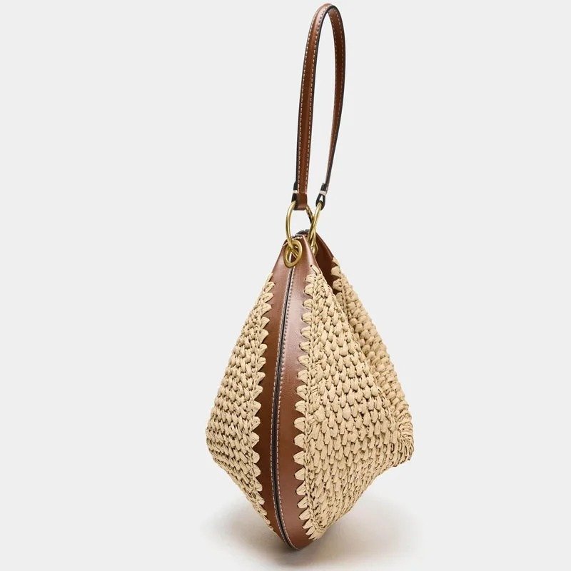 straw woven dumpling bag 631 (2)