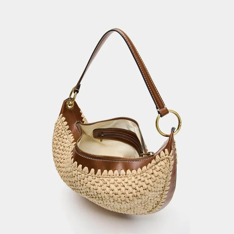 straw woven dumpling bag 631 (5)