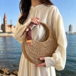 oval straw rattan handbag 6332 (1)