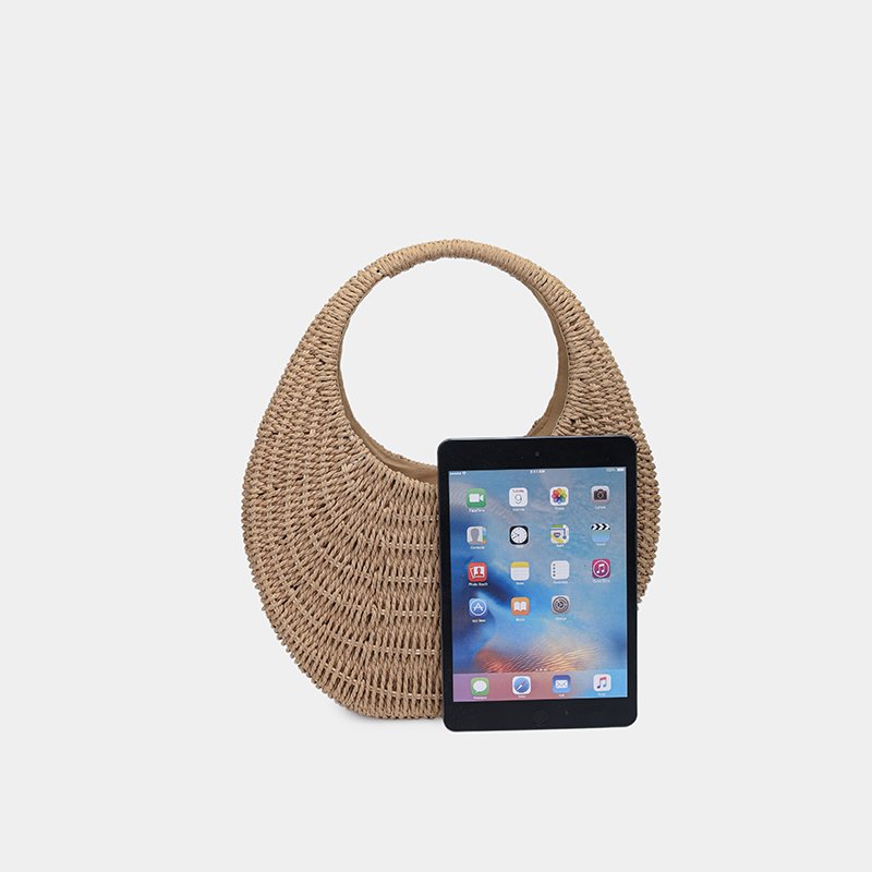 oval straw rattan handbag 6332 (3)